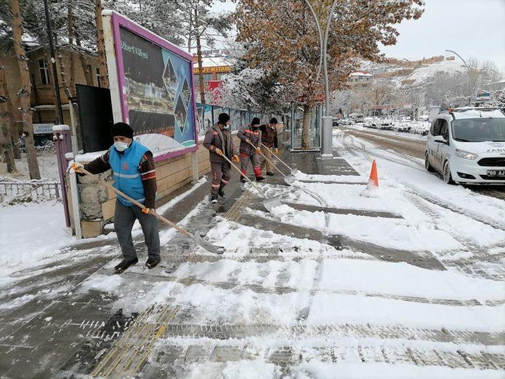 Bayburt’ta kar yağışı G4