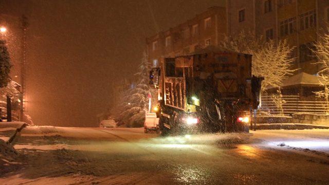 Körfez’de kar mesaisi