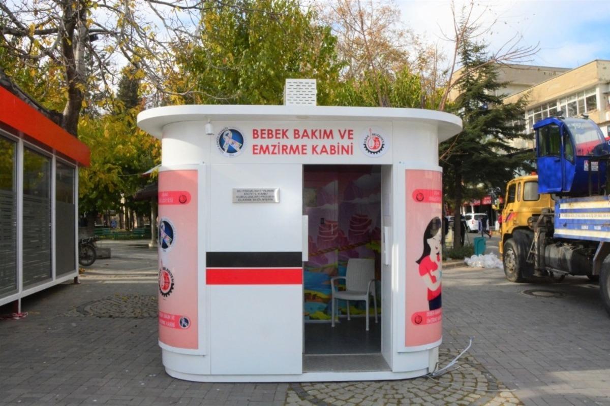 Uşak&rsquo;ta bebek emzirme kabinleri a&ccedil;ıldı