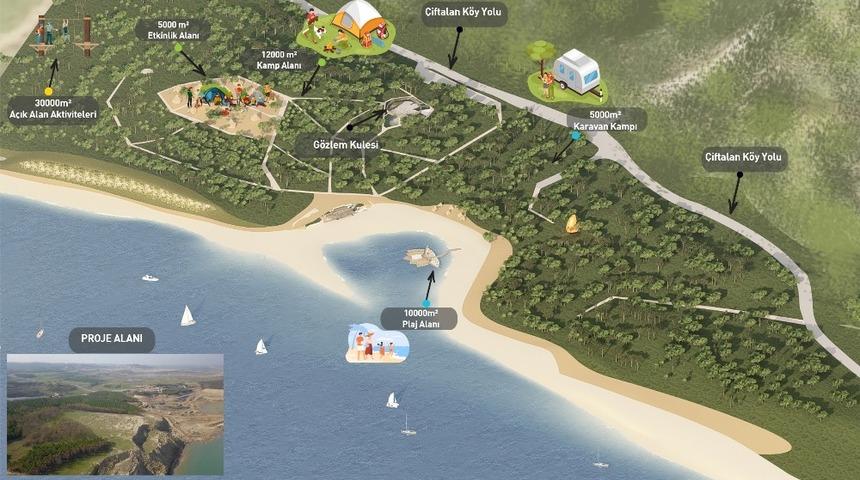 Ey&uuml;psultan&rsquo;a gen&ccedil;lik kampı ve plaj geliyor