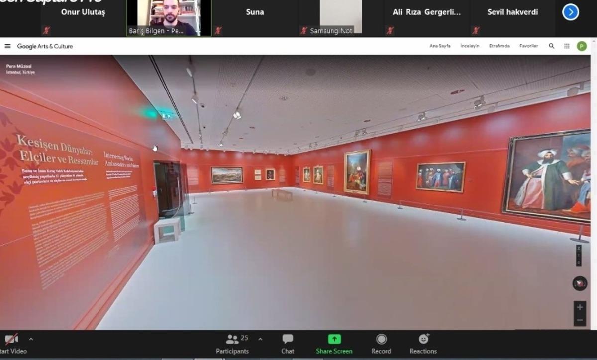 Nil&uuml;ferliler hafta sonu Pera M&uuml;zesi&rsquo;ndeydi