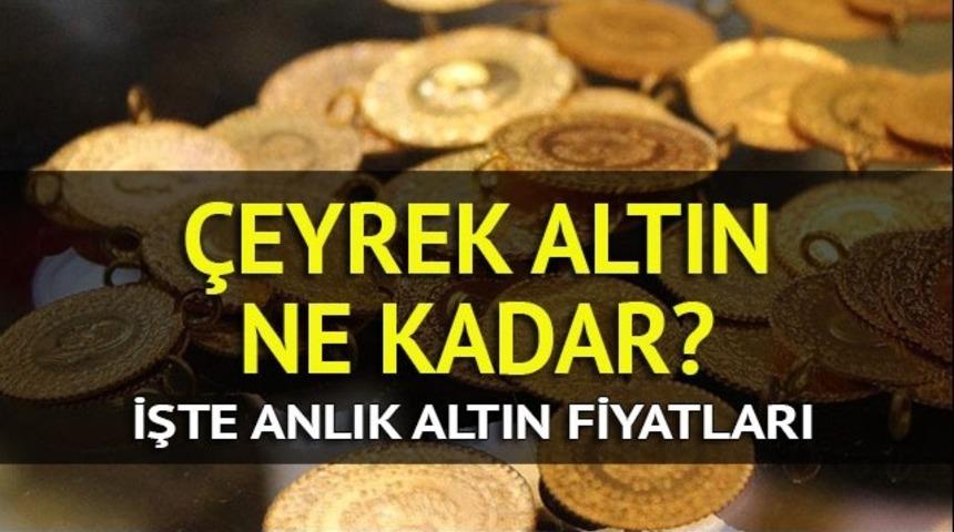 &Ccedil;eyrek altın ne kadar oldu? &Ccedil;eyrek altın ka&ccedil; lira?  İşte 18 Ağustos g&uuml;ncel altın fiyatları