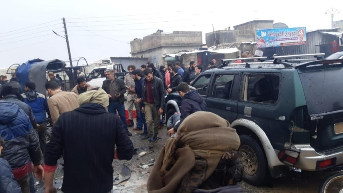 Halep&rsquo;te bombalı ara&ccedil;la saldırı: 1 &ouml;l&uuml;, 8 yaralı