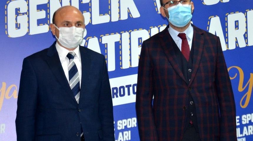 Başkan Oral’dan Bakan Kasapoğlu’na teşekkür