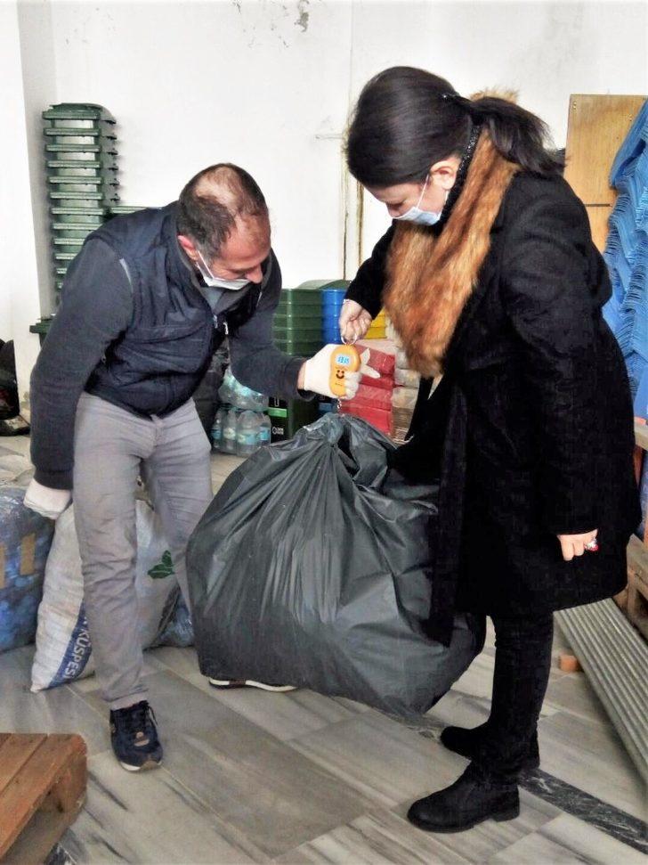 Süleymanpaşa’da 1 buçuk ton plastik kapak toplandı G3