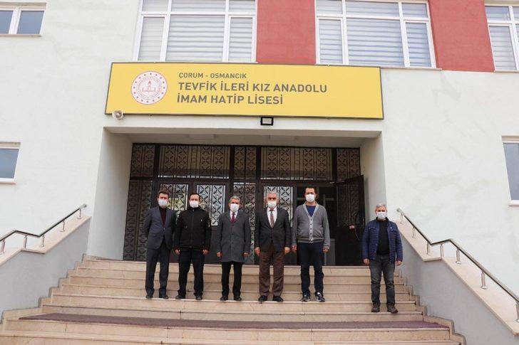 Milli eğitim müdürü Sarı, deprem güçlendirme çalışmalarını inceledi G4