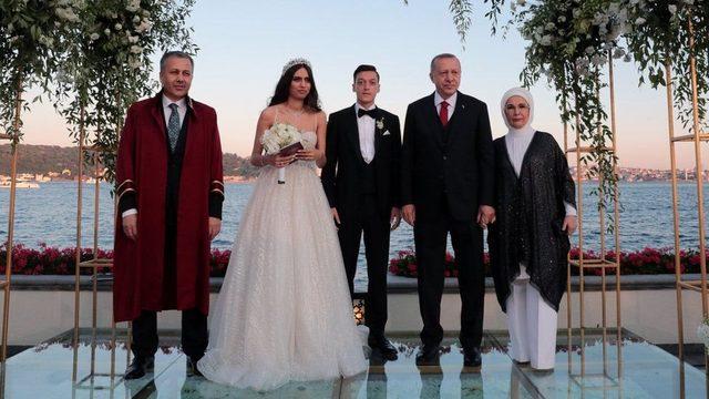 Mesut Özil-Amine Gülşe çiftinin düğünü