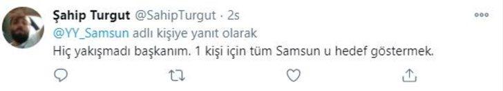 Samsunspor Başkanı Yıldırım ile taraftar arasında polemik G5