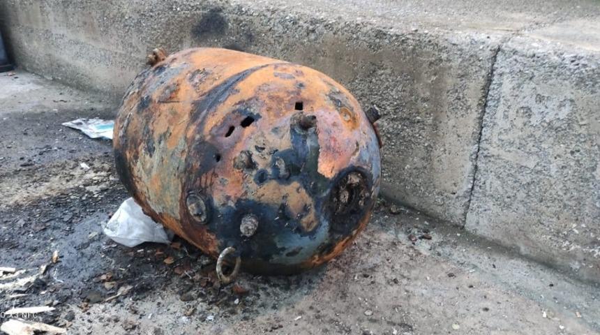 Sinop’ta Rus yapımı deniz mayını bulundu