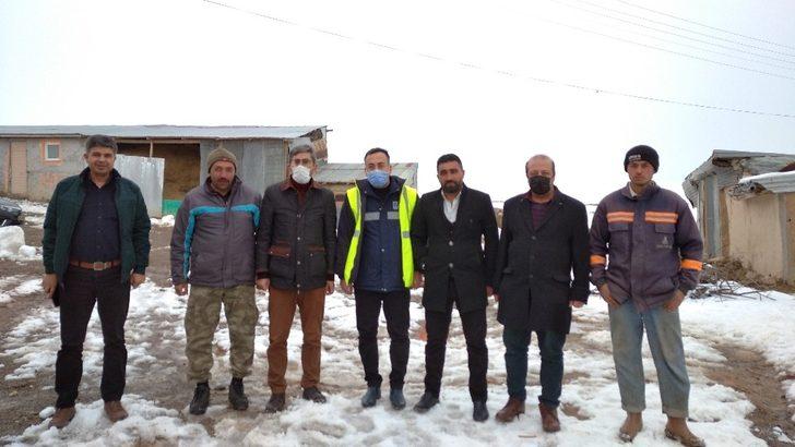 Kesintisiz enerji için karla kaplı arazide mücade devam ediyor G3