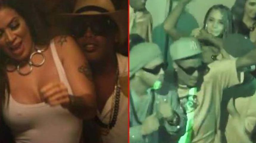 Ronaldinho'dan yeni olay! Müstehcen klipte oynadı