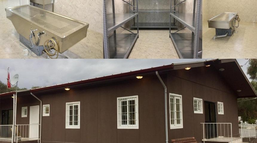 Menderes’e cenaze hizmetleri binası