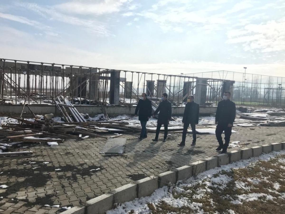 Altıntaş Meslek Y&uuml;ksekokulu&rsquo;nda tesis inşaatı