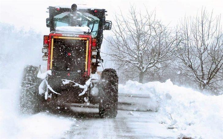 Bilecik’te 244 köy yolunda karla mücadele G4