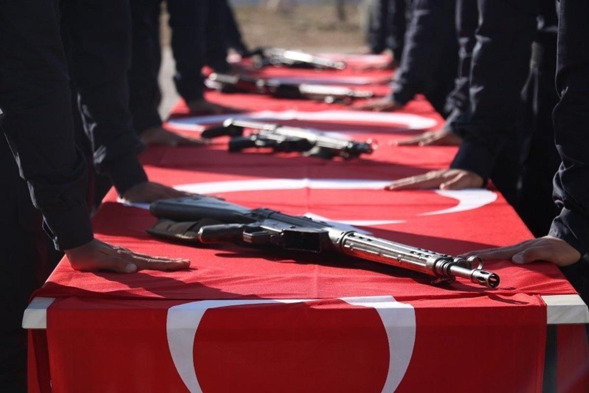 Jandarmanın yeni erlerinin And İ&ccedil;me T&ouml;reni yapıldı