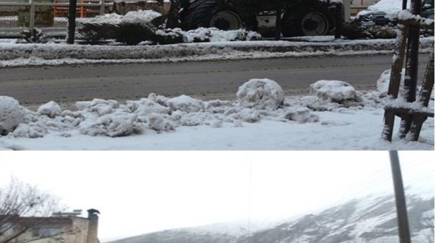 Hakkari’de iki mevsim bir arada