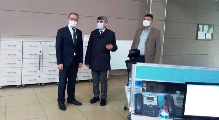 Rektör Uysal, 112 Acil Çağrı Merkezini ziyaret etti G4