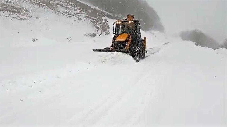 Tokat&rsquo;ta 50 k&ouml;y yolu ulaşıma kapandı