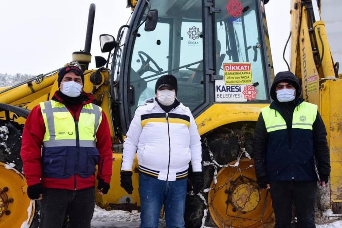 Karesi&rsquo;de kapalı kırsal mahalle yolu kalmadı