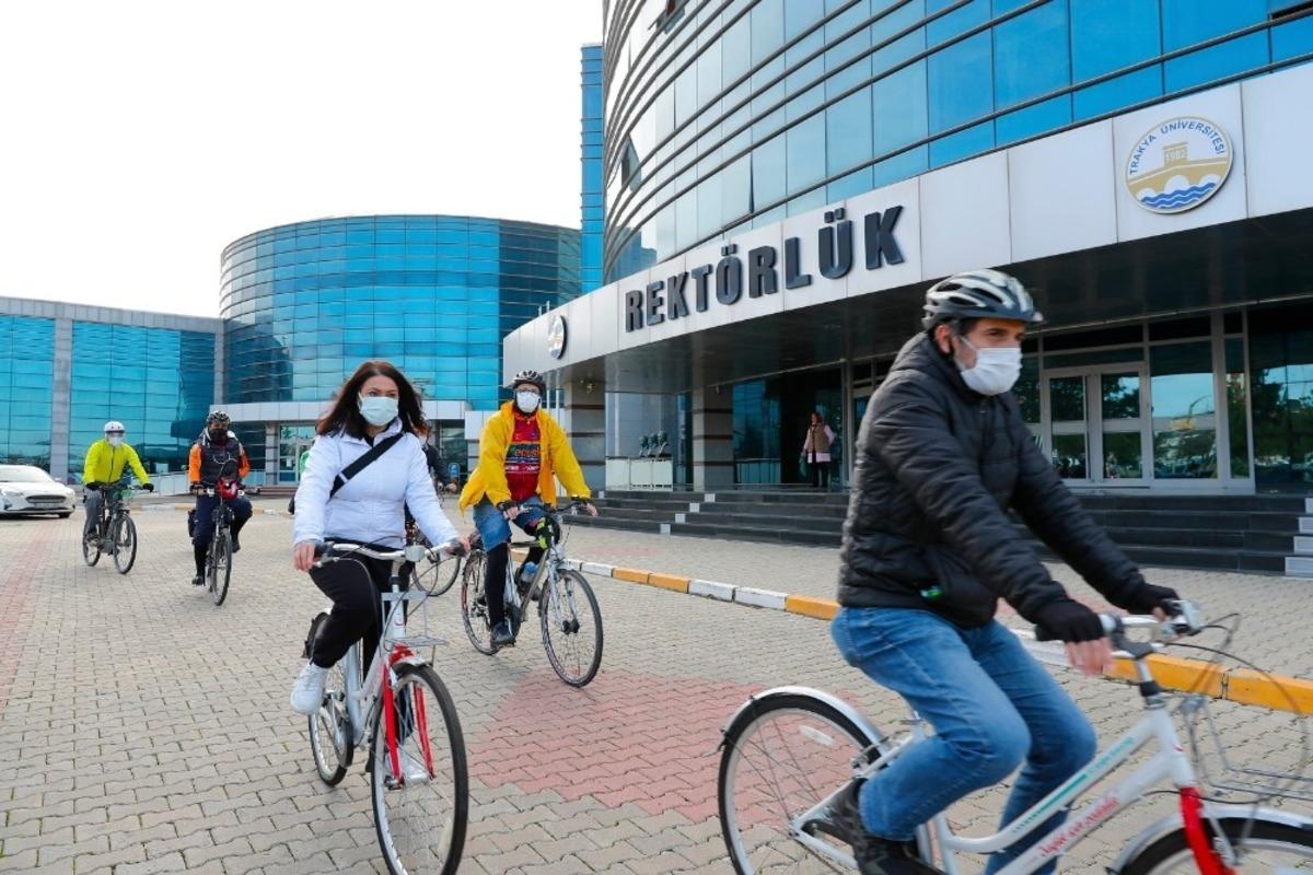 6 kilometrelik bisiklet yolu oluşturuldu
