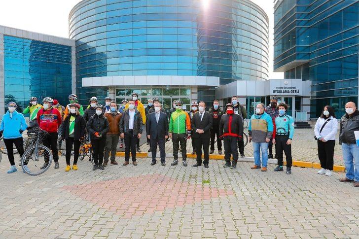 6 kilometrelik bisiklet yolu oluşturuldu G3