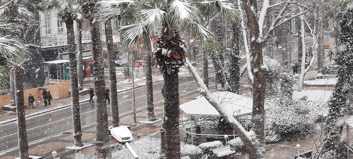 Denizli’yi kaplayan beyaz örtü herkesi mutlu etti G1