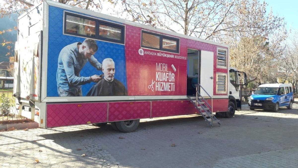 Mobil Kuaf&ouml;r Tırı İbradı ve G&uuml;ndoğmuş&rsquo;ta