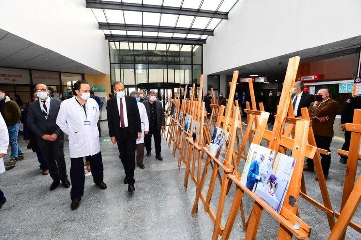 Sağlık çalışanlarından korona virüs farkındalık sergisi G2