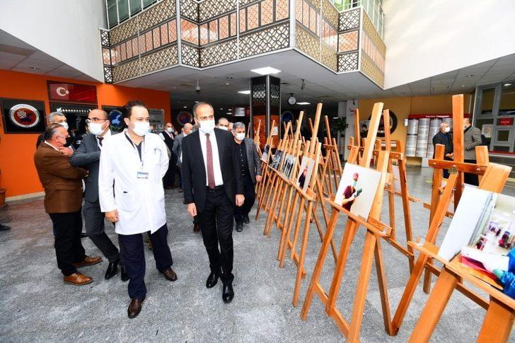 Sağlık çalışanlarından korona virüs farkındalık sergisi G4