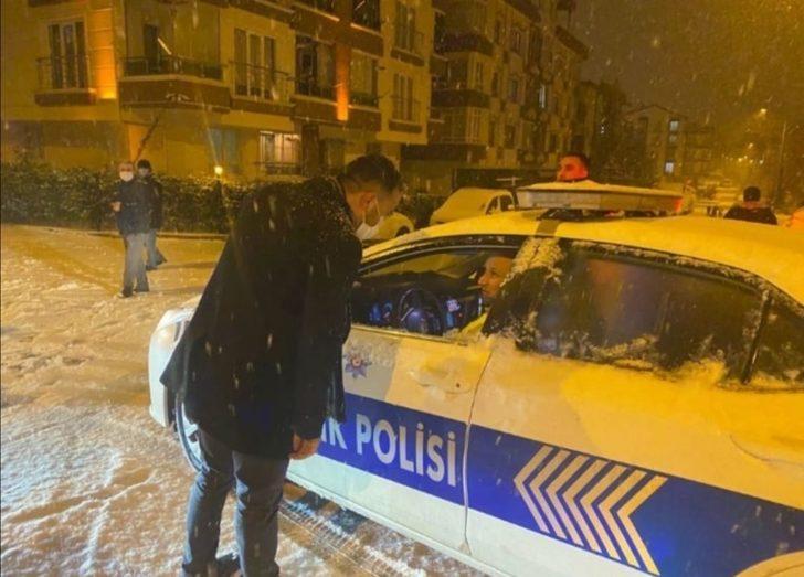 Pursalar Belediye Başkanı Çetin, karla mücadele için sahada G2