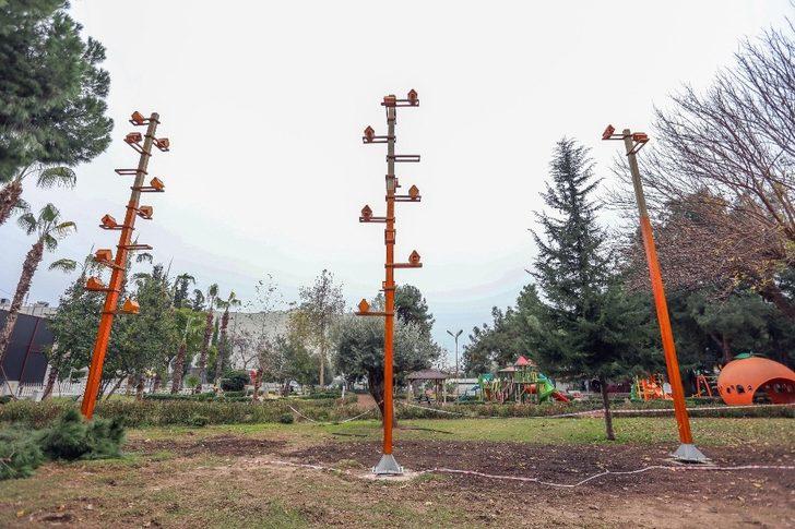 Kepez’den kuşlara için özel yuva G2