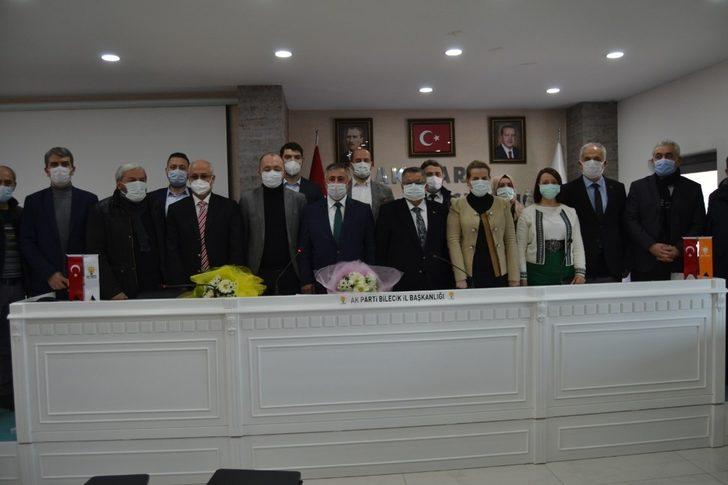 AK Parti Bilecik İl Başkanlığı atanan Serkan Yıldırım görevi teslim adlı G2