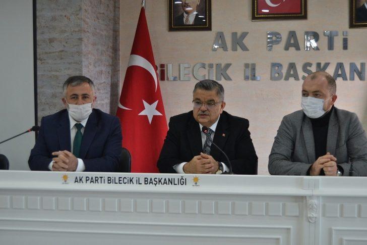AK Parti Bilecik İl Başkanlığı atanan Serkan Yıldırım görevi teslim adlı G4
