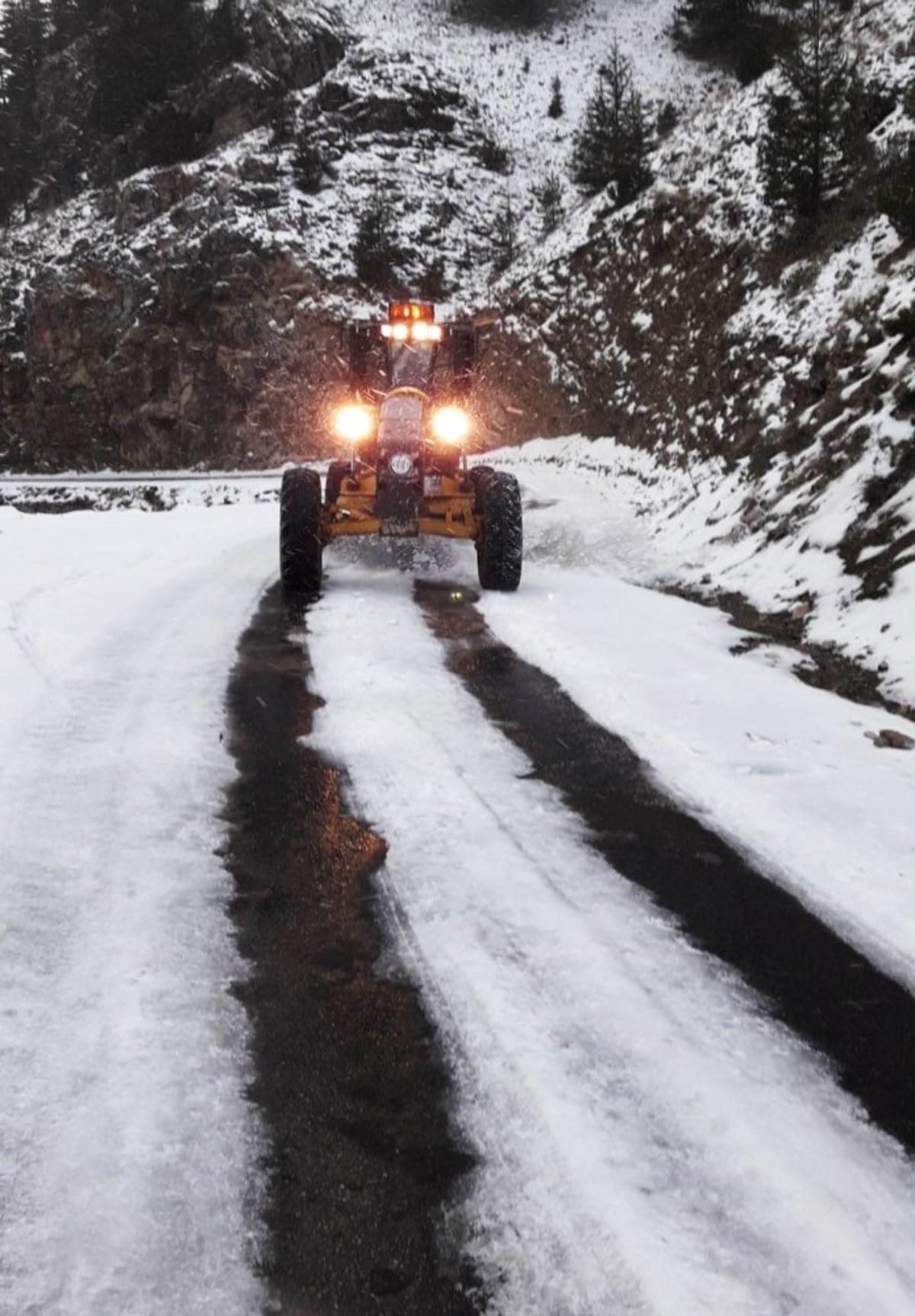 Kar mesaisi başladı