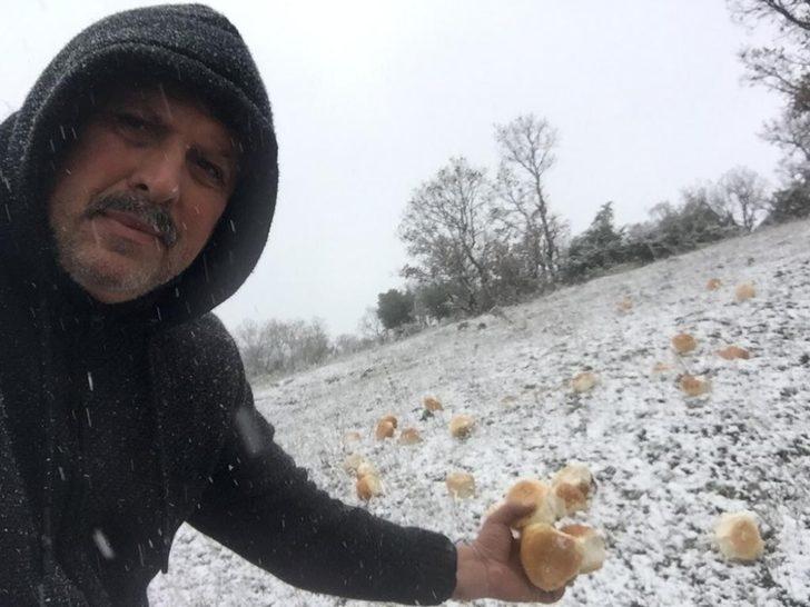 Hayırsever fırıncı sokak hayvanlarını besliyor G2