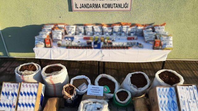 Kırklareli’nde kaçak tütün operasyonu: 2 gözaltı