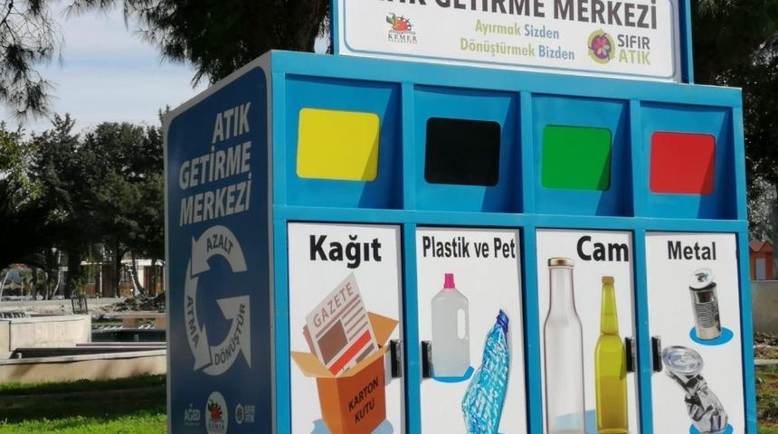 Kemer&rsquo;e mobil atık getirme merkezi