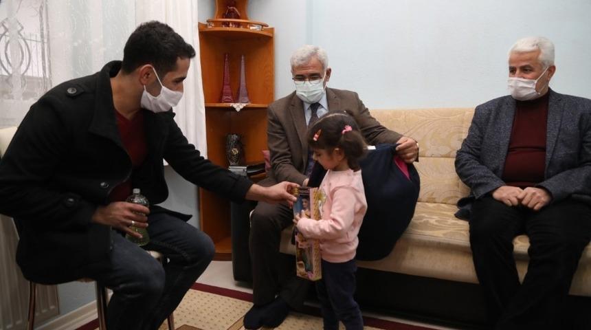 G&uuml;der&rsquo;den personeline y&uuml;rek ısıtan ziyaret