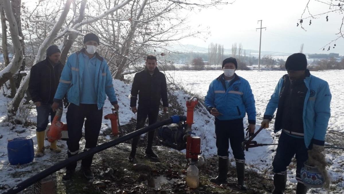 Donan sondaj pompaları değiştiriliyor