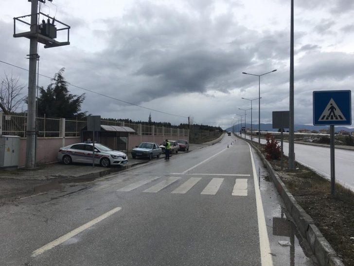 Burdur’da Jandarma ekiplerinden yaya önceliği denetimi G2