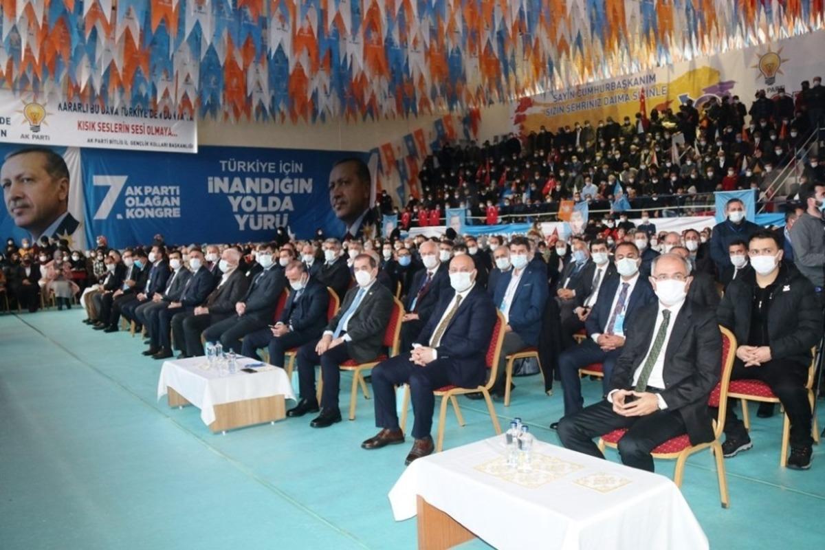 AK Parti Bitlis İl Başkanlığı 7&rsquo;nci Olağan Kongresi yapıldı