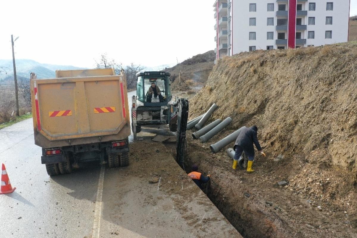 Erbaa&rsquo;da alt yapı hizmetleri dur durak bilmiyor