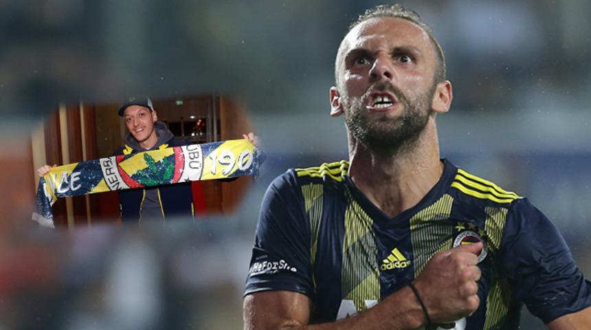 Muriqi'den heyecanlandıran fotoğraf! Mesut Özil...