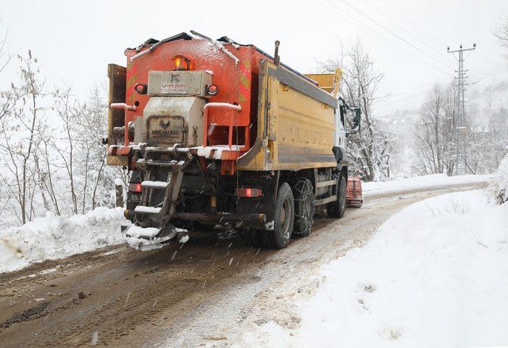 Atakum Belediyesi’nden karla mücadele G5