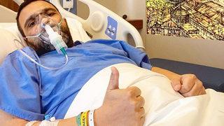 Koronavirüse yakalanan Okan Karacan'ın sağlık durumu nasıl? Hastaneden video paylaştı