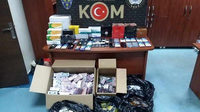 Adana’da kaçakçılık operasyonu