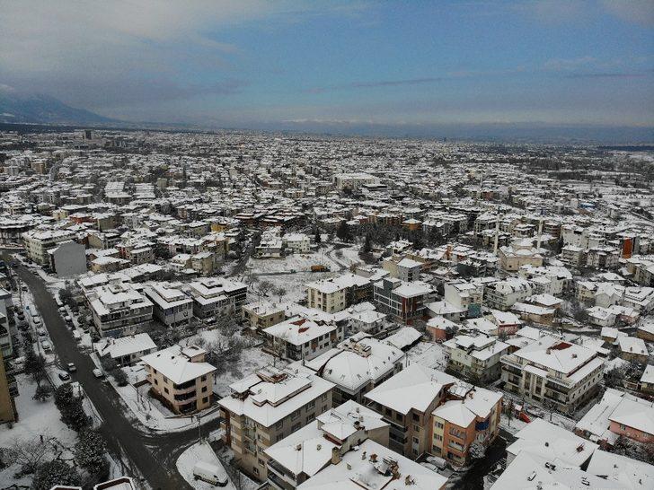 Denizli’yi kaplayan beyaz örtü kendine hayran bıraktırdı G2