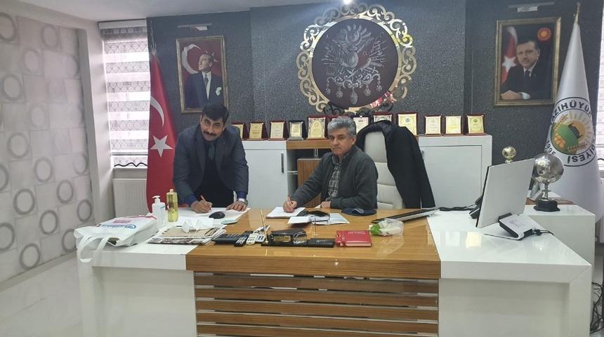 Yazıhüyük Belediyesi’nde imzalar atıldı