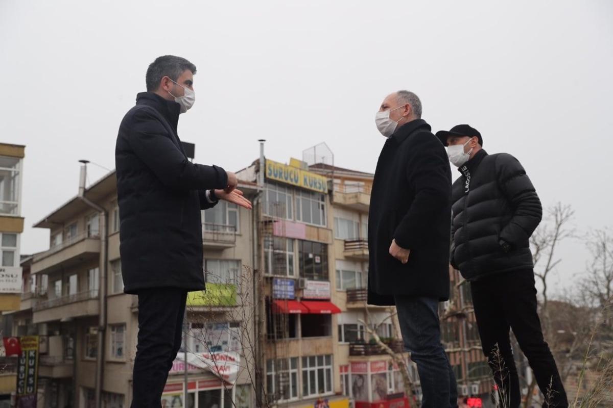 Başkan G&ouml;khan Y&uuml;ksel&rsquo;den proje alanlarına &ccedil;ıkarma