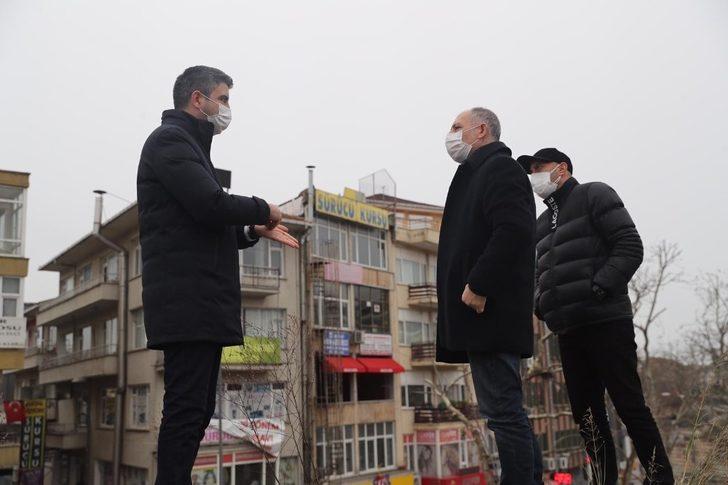 Başkan Gökhan Yüksel’den proje alanlarına çıkarma G1